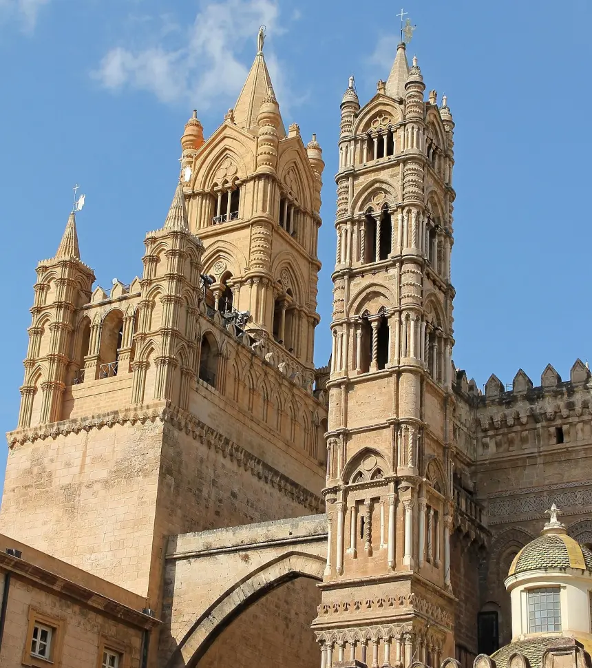 dettaglio cattedrale di Palermo